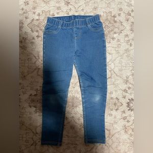 Cat & Jack toddler jegging. Size 4T. Stretchy. Denim.  #k88